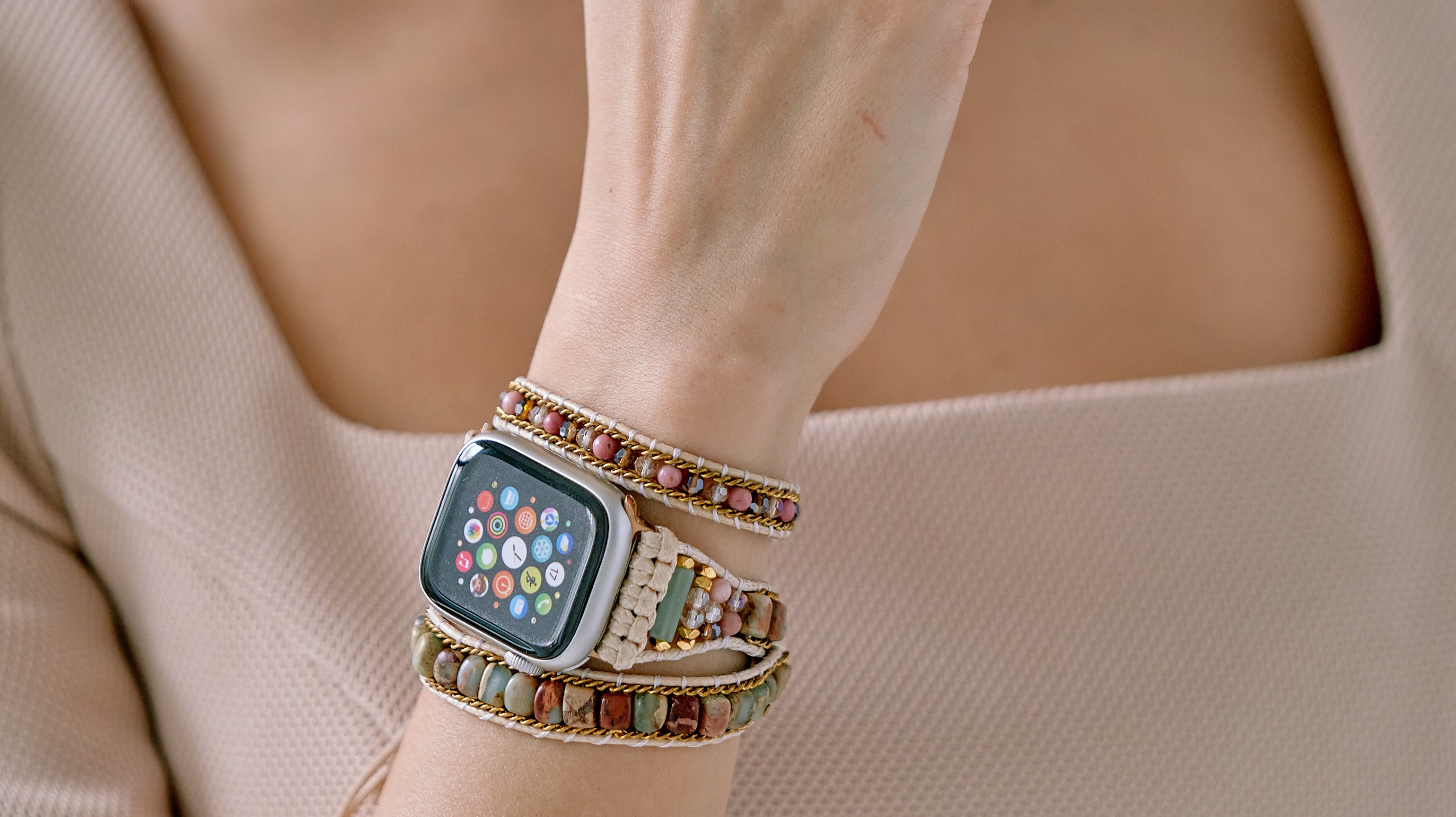 boho watch bands, bohemian watch bands