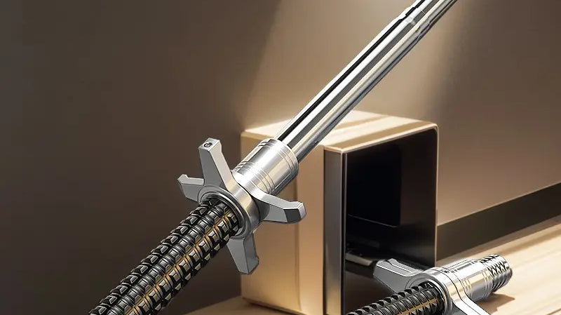 Expandable Self-Defense Baton for Personal Safety-Self-defense hiking pole with collapsible design