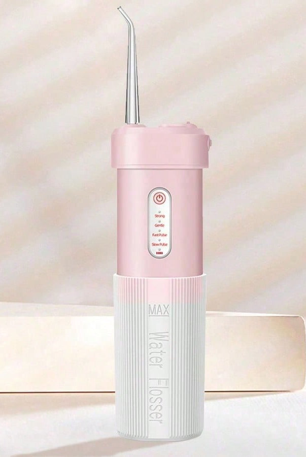 Cordless Water Flosser - Teeth Cleaner -3 Modes Teeth Cleaner With 4 - side view