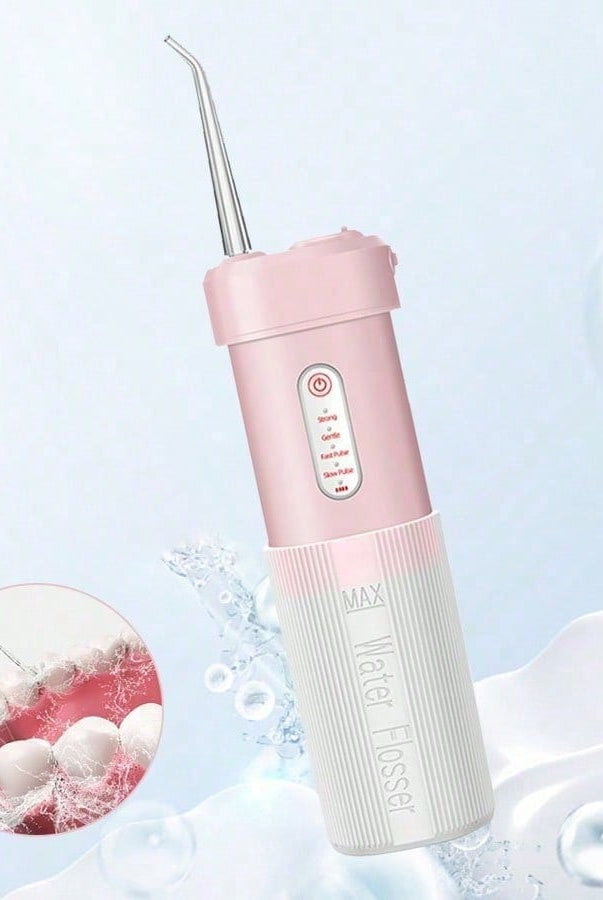 Cordless Water Flosser - Teeth Cleaner -3 Modes Teeth Cleaner With 4 - lifestyle shot