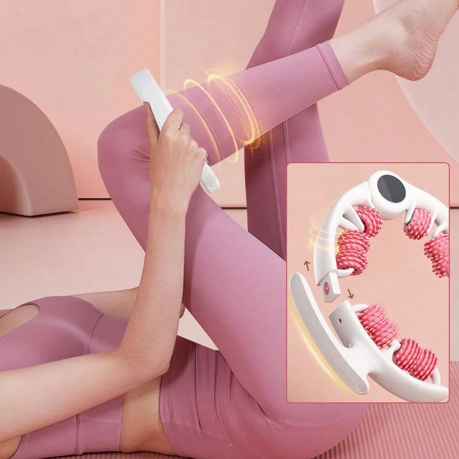 Anti Cellulite Roller Lymphatic Drainage Massager Fascia Blaster For Contoured Smoother Skin Tool For Sore Arms, Legs, Stomach Buttocks By M3 Multicolor The Perfect Gift for Mom and Your Girlfriend — A Mother's Day Gift - view 3 of 8