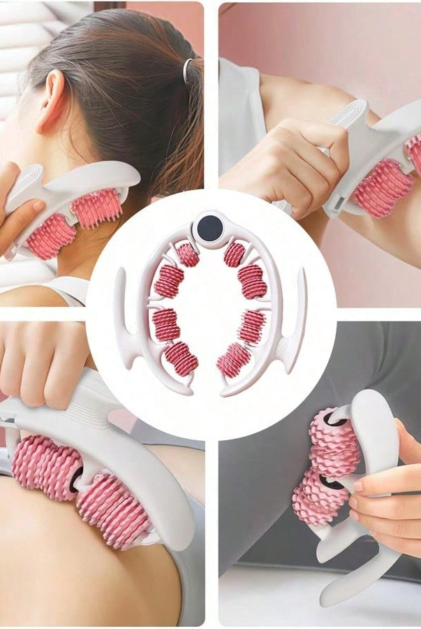 Anti Cellulite Roller Lymphatic Drainage Massager Fascia Blaster For - close-up