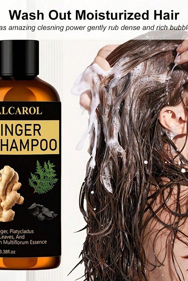 Ginger Hair Care Shampoo with Platycladus Orientalis & Polygonum