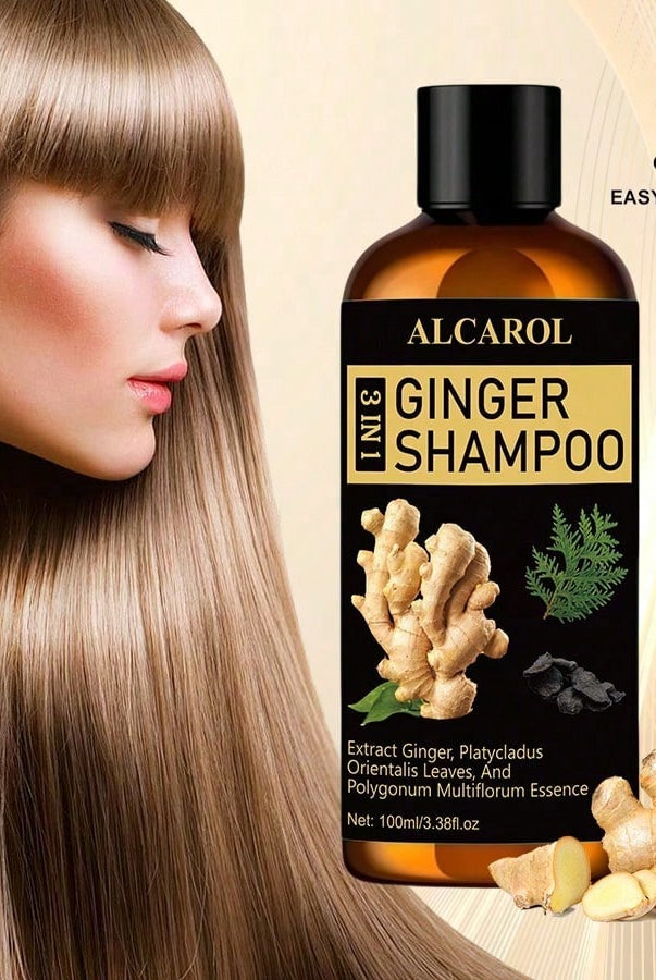Ginger Hair Care Shampoo with Platycladus Orientalis & Polygonum - detail view