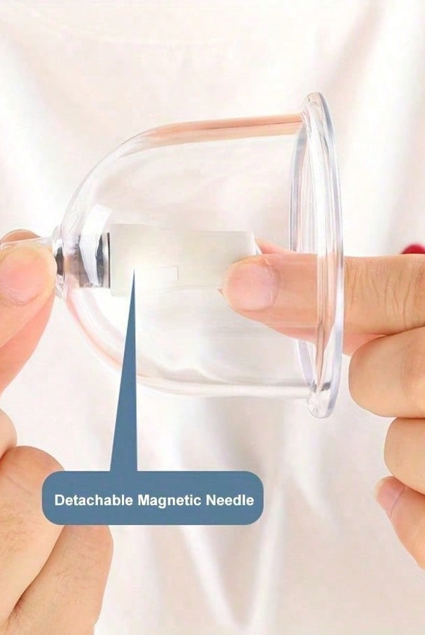Vacuum Cupping Device/18 Cups + Electroplating Gun - Sweat Absorber - side view