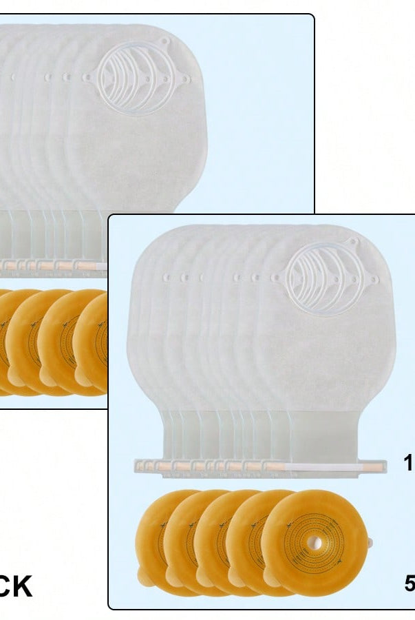 One-piece ostomy bag - ostomy supplies - ostomy cover for convenient - back view