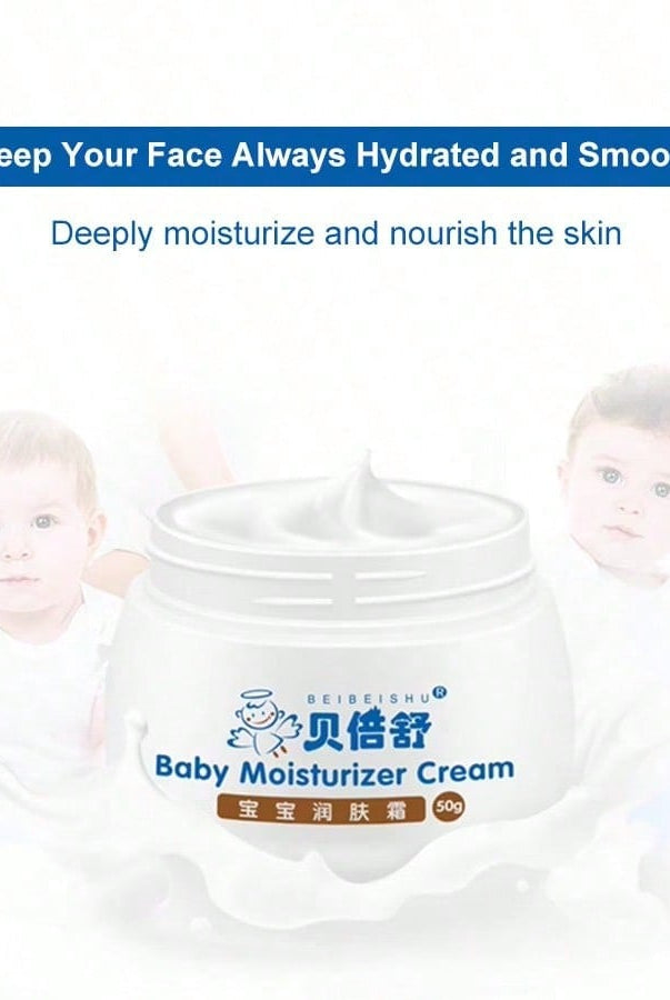 Newborn Face Cream: Hydrating & Moisturizing Skin Care Cream - Gentle - detail view