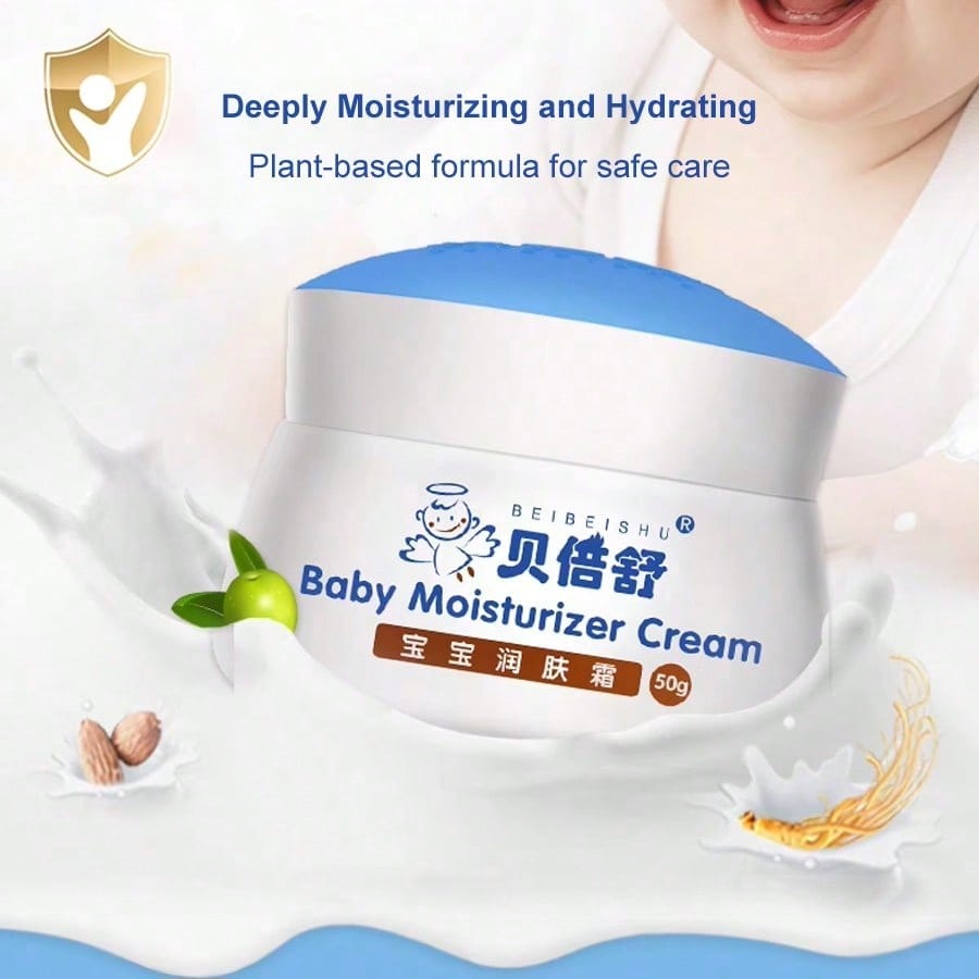 Newborn Face Cream: Hydrating & Moisturizing Skin Care Cream - Gentle Moisturizer For Children - view 3 of 6
