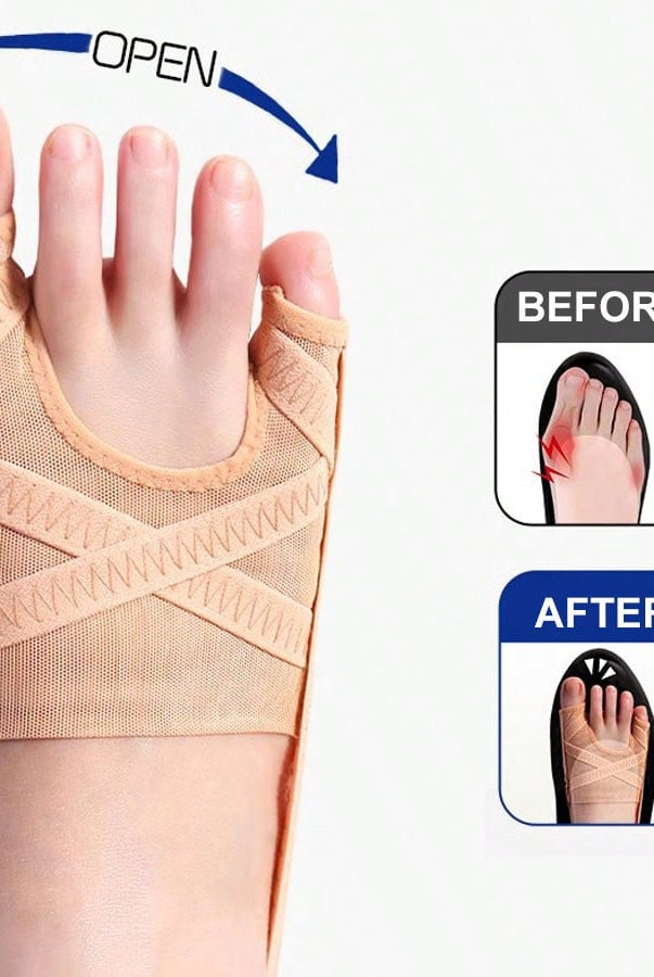1 Pc Bunion Corrector - Adjustable Big Toe And Tail Toe Separator - close-up