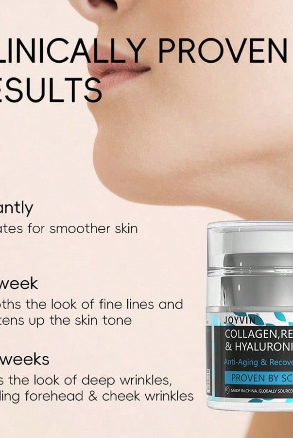 JOYVIN Collagen Retinol Hyaluronic Acid Anti-Aging Face Cream - 24H - detail view