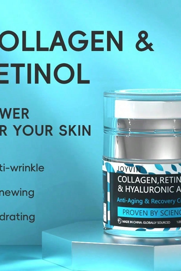 JOYVIN Collagen Retinol Hyaluronic Acid Anti-Aging Face Cream - 24H - lifestyle shot