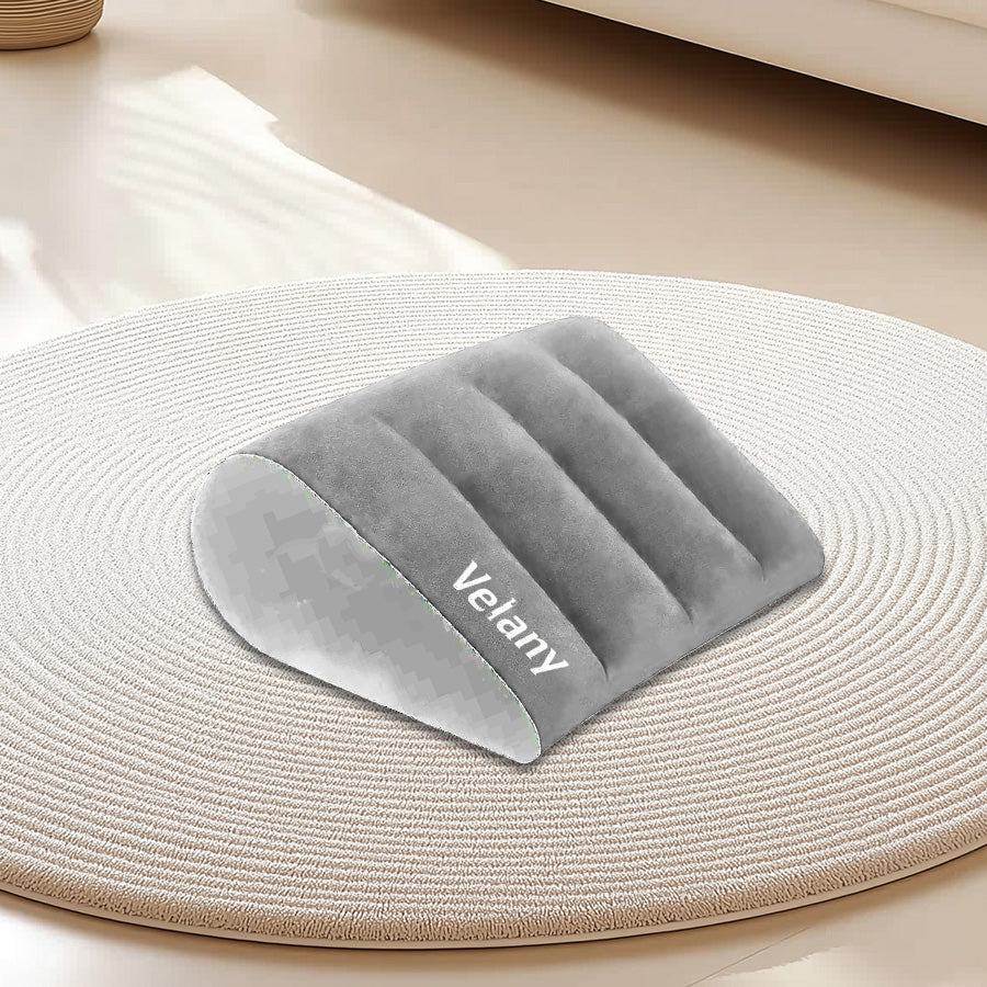 Velany Inflatable Wedge Pillow for Sleeping – Ergonomic Support for Back Pain, Acid Reflux & Leg Elevation - view 1 of 5