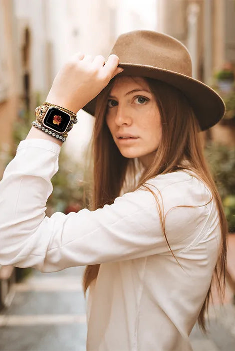 Tiger’s Eye Watch Bands - Compatible with Apple Watch - detail view