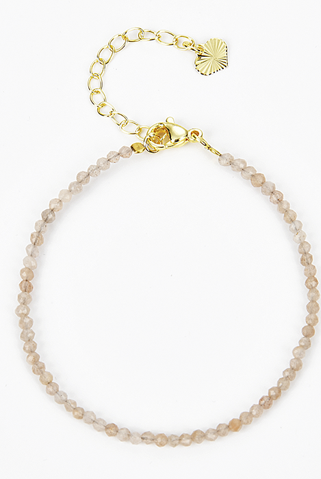 Strawberry Quartz Bracelet - Handmade Beaded Bracelets Women's,Natural