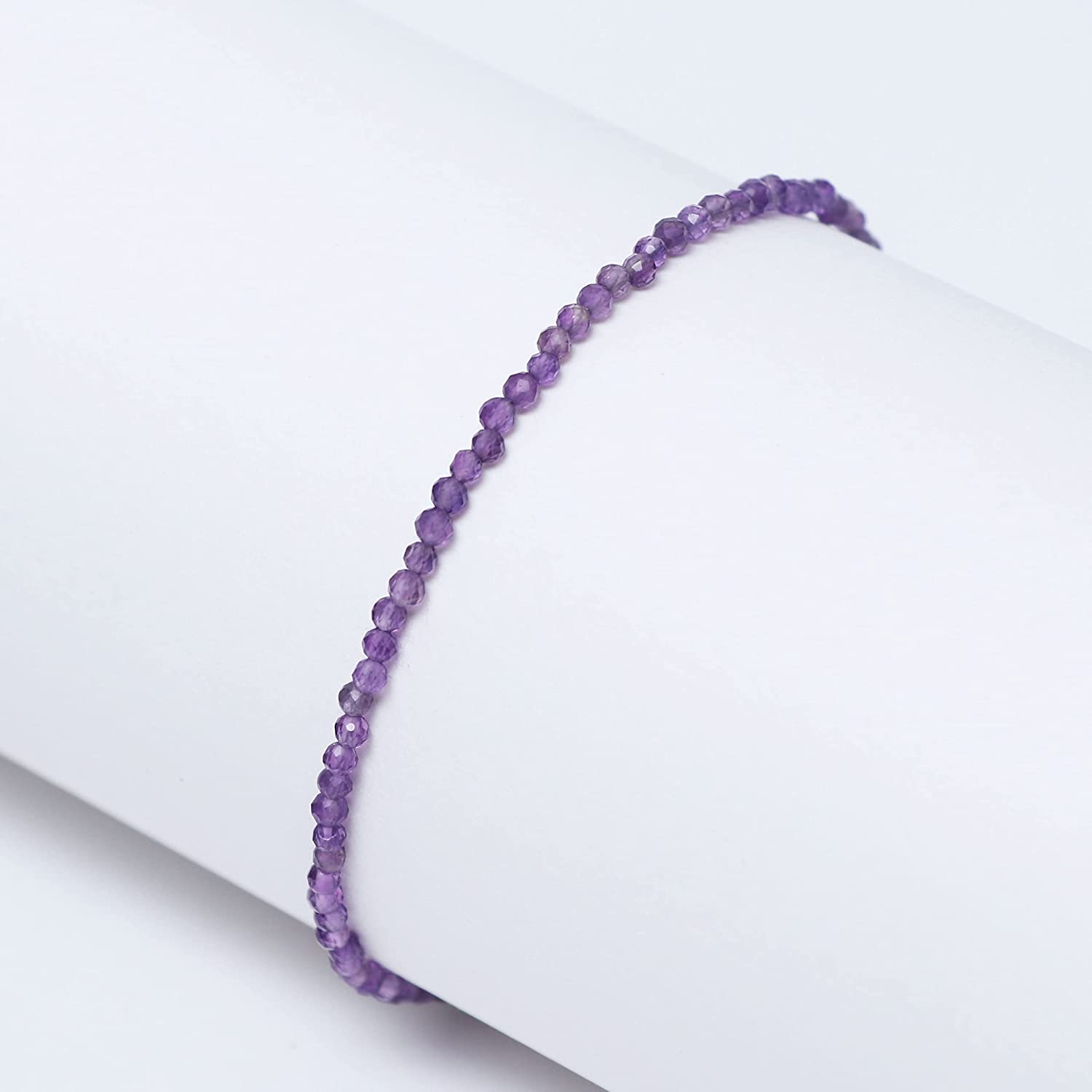 Women's Beaded Bracelets | Women's Amethyst Bracelet | Velany Store