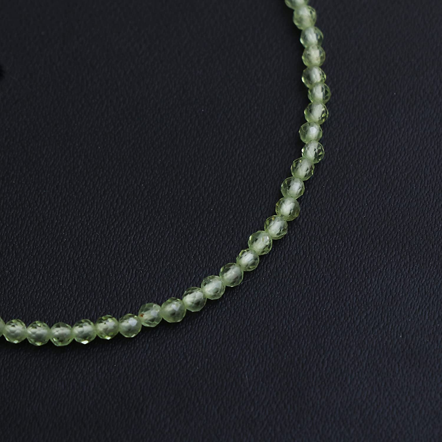 Women's Peridot Bracelet | Peridot Beaded Bracelet | Velany Store