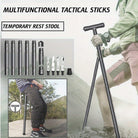 Adjustable Telescopic Hiking Trekking Pole Durable Aluminum Alloy Walking Stick For Outdoor Camping Climbing And Holiday Gift - view 8 of 8