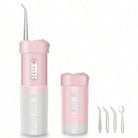Cordless Water Flosser - Teeth Cleaner -3 Modes Teeth Cleaner With 4 Jets-Rechargeable Dental Pick-Oral Irrigator For Travel -Braces Flosser (Pink)The Perfect Gift for Mom and Your Girlfriend — A Mother's Day Gift - view 2 of 8