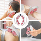 Anti Cellulite Roller  Lymphatic Drainage Massager  Fascia Blaster For Contoured  Smoother Skin Tool For Sore Arms, Legs, Stomach  Buttocks By M3  Multicolor The Perfect Gift for Mom and Your Girlfriend — A Mother's Day Gift - view 4 of 8