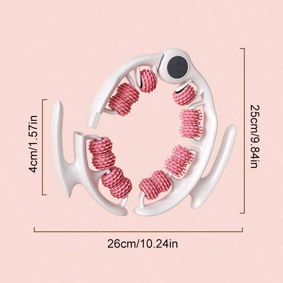 Anti Cellulite Roller  Lymphatic Drainage Massager  Fascia Blaster For Contoured  Smoother Skin Tool For Sore Arms, Legs, Stomach  Buttocks By M3  Multicolor The Perfect Gift for Mom and Your Girlfriend — A Mother's Day Gift - view 5 of 8