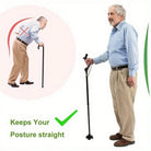 Unisex Trekking Poles - Heavy Duty Aluminum Trekking Poles, Ergonomic Handle, Rubber Anti-Slip Ends, Stylish And Adjustable - view 6 of 9