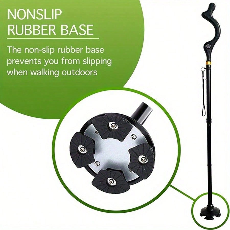 Unisex Trekking Poles - Heavy Duty Aluminum Trekking Poles, Ergonomic Handle, Rubber Anti-Slip Ends, Stylish And Adjustable - view 7 of 9