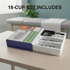 Vacuum Cupping Device/18 Cups + Electroplating Gun - Sweat Absorber (Set Of 18) - Whole Body Sweat Absorption - Sweat Absorber Set - view 3 of 6