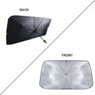 Lamicall Car Windshield Sunshade Umbrella - Foldable Car Windshield Sun Shade Cover, 5 Layers UV Block Coating, 52"x31" Front Window Heat Insulation Protection, for Auto Sedan, SUV Windshield - view 7 of 10