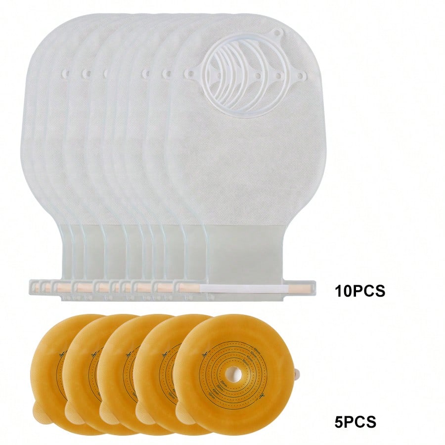 One-piece ostomy bag, ostomy supplies, ostomy cover for convenient care - view 10 of 10
