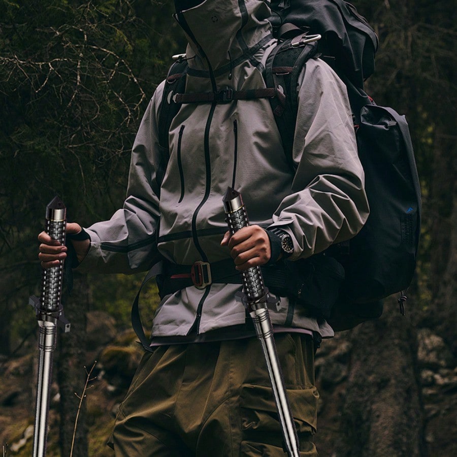 Outdoor Hiking Staff Hiking Sticks For Trekking And Mountaineering - view 2 of 11