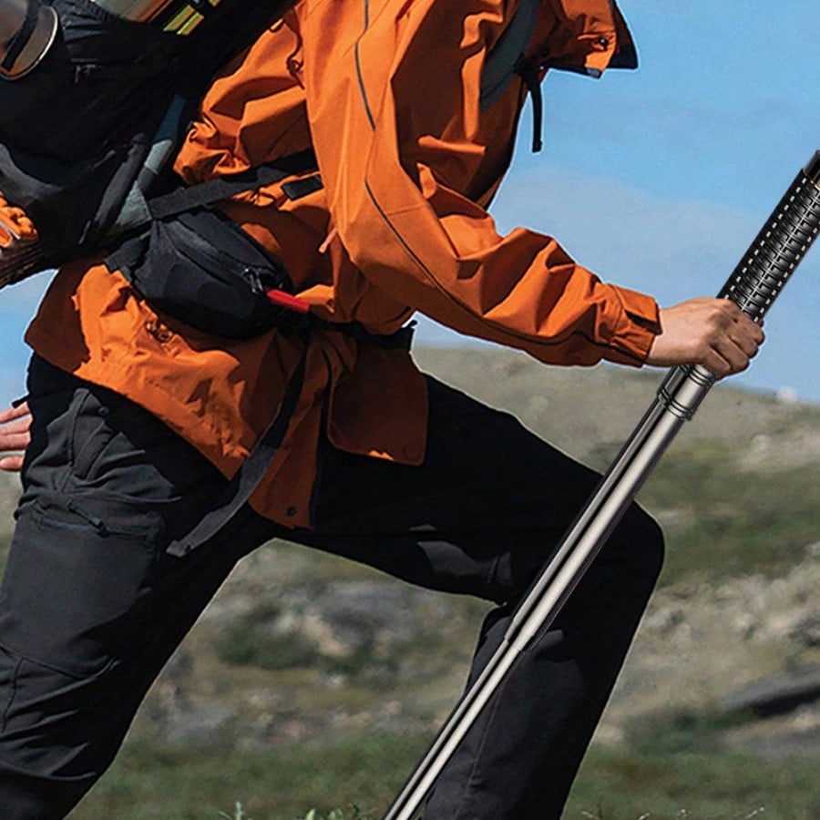 Outdoor Hiking Staff Hiking Sticks For Trekking And Mountaineering - view 4 of 11