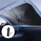 Lamicall Car Windshield Sunshade Umbrella - Foldable Car Windshield Sun Shade Cover, 5 Layers UV Block Coating, 52"x31" Front Window Heat Insulation Protection, for Auto Sedan, SUV Windshield - view 1 of 10