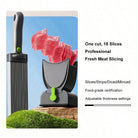 ONCE FOR ALL Fresh Meat Slicer Cleaver Kitchen Knife Set For Meat Slicing Shredding, Manual Jerky Cutter Food Slicer For Beef Pork Mutton For Home Cooking BBQ Hot Pot - view 9 of 13