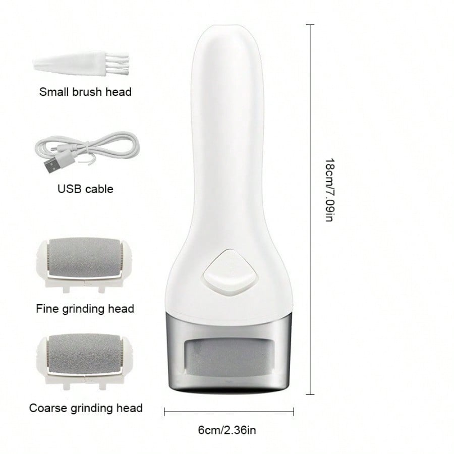Rechargeable Electric Pedicure Exfoliating Pedicure Callus Remover for Feet - view 7 of 7