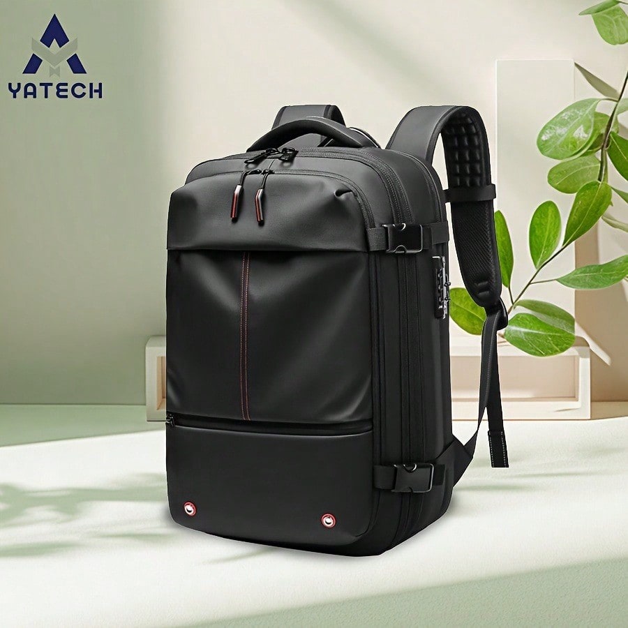 Hiking Backpack Travel Backpack Men's Business Multifunction Computer Bag Vacuum Compression Large-capacity Backpack No pump included, requires a household vacuum cleaner as a replacement - view 2 of 16