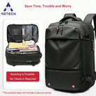 Hiking Backpack Travel Backpack Men's Business Multifunction Computer Bag Vacuum Compression Large-capacity Backpack No pump included, requires a household vacuum cleaner as a replacement - view 3 of 16