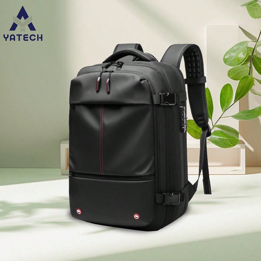 Hiking Backpack Travel Backpack Men's Business Multifunction Computer Bag Vacuum Compression Large-capacity Backpack No pump included, requires a household vacuum cleaner as a replacement - view 6 of 16