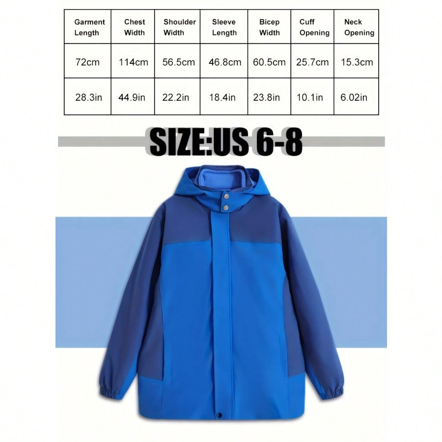 Men's Classic 3-in-1 Hooded Jacket - Waterproof Windproof Outdoor Shell & Warm Inner Layer for Fall & Winter, Also Perfect for Women - view 2 of 7