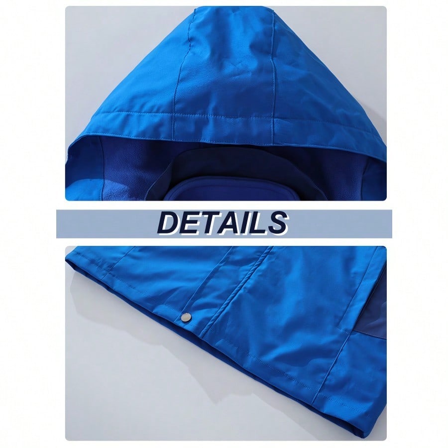 Men's Classic 3-in-1 Hooded Jacket - Waterproof Windproof Outdoor Shell & Warm Inner Layer for Fall & Winter, Also Perfect for Women - view 3 of 7