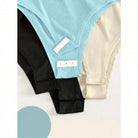 Casual Long Sleeve Slim Bodysuit, Women's Clothing 4 PACKS Blue+White+black, XL - view 8 of 9