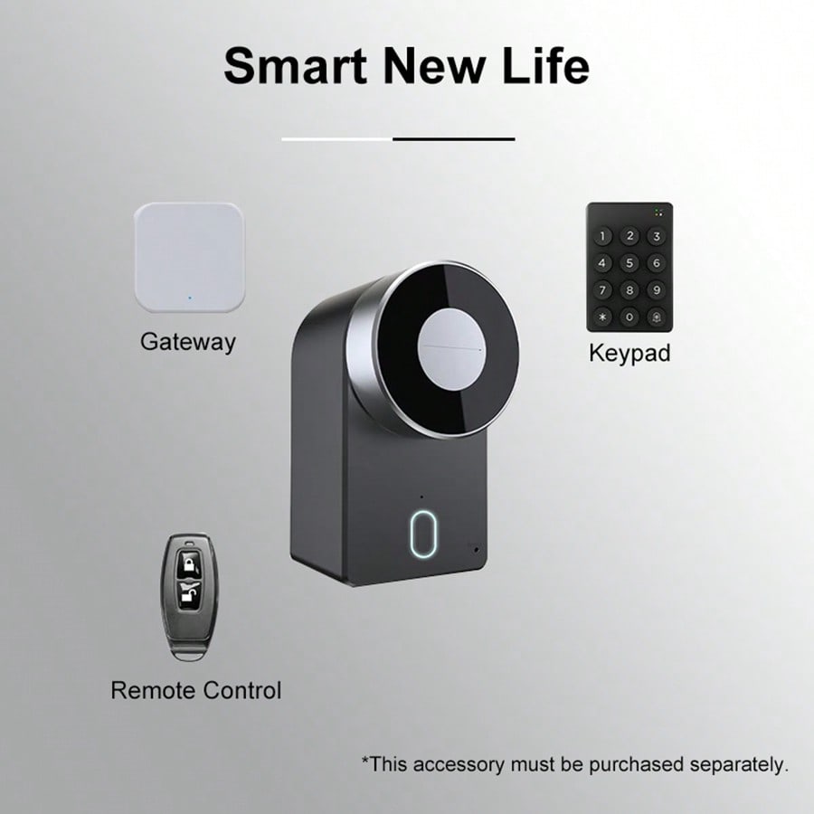 3 Minutes Install Smart Door Lock | Keyless Entry Fingerprint Door Lock with App Control - view 4 of 8