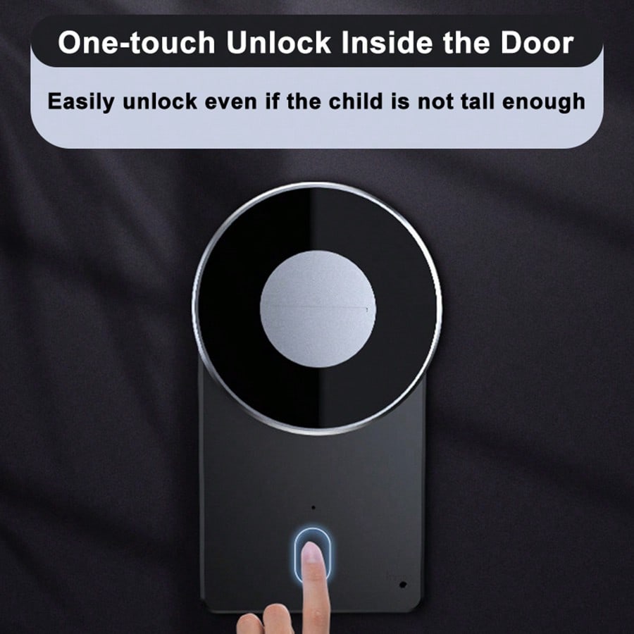 3 Minutes Install Smart Door Lock | Keyless Entry Fingerprint Door Lock with App Control - view 7 of 8