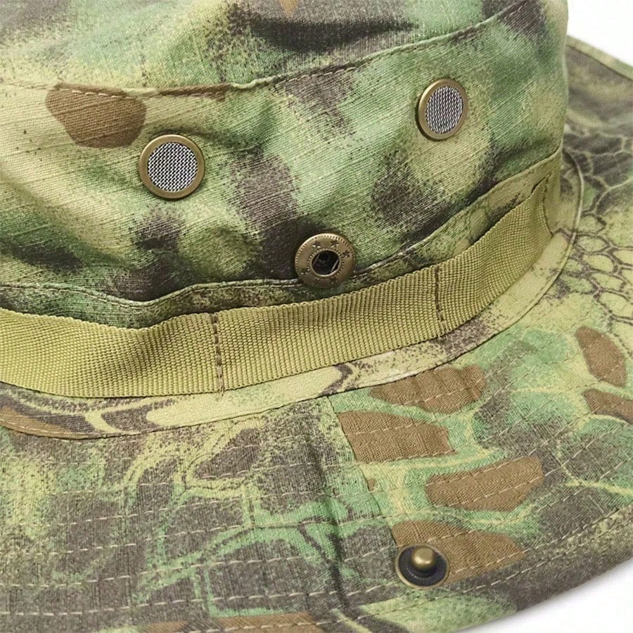 Boonie Hat With Face Mask Sun Protection Fishing Hat With Neck Cover Gift For Hikers - view 11 of 16