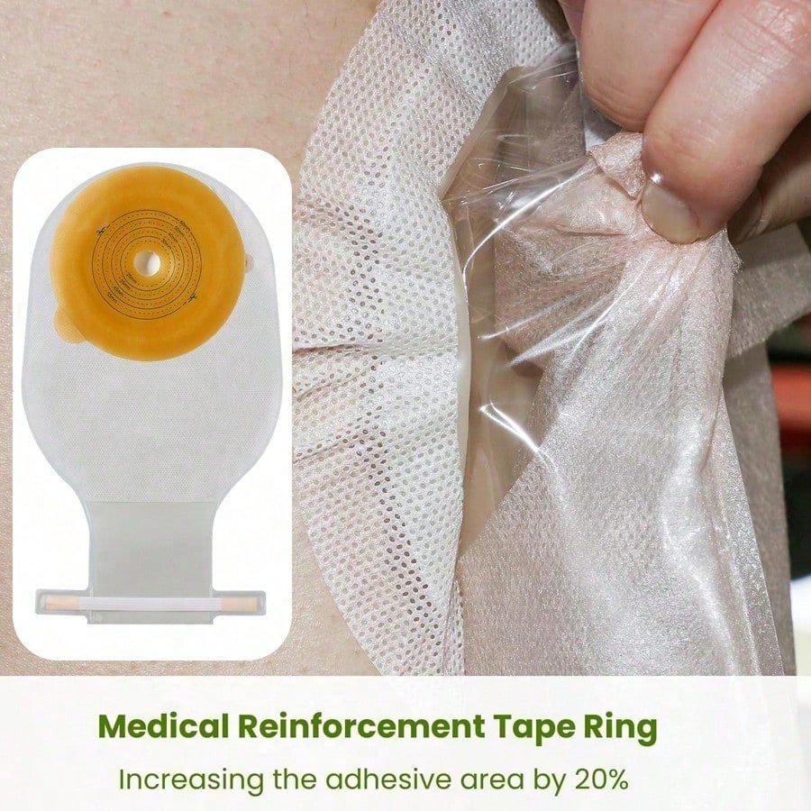 One-piece ostomy bag, ostomy supplies, ostomy cover for convenient care - view 1 of 10