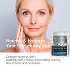 JOYVIN Collagen Retinol Hyaluronic Acid Anti-Aging Face Cream, 24H Moisturizing Wrinkle Reduction Cream for Mature Skin, Day & Night Anti-Wrinkle Moisturizer with Avocado Jojoba Oil, Fades Fine Lines Brightens Skin Tone 1.05oz/30g - view 3 of 9