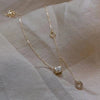 Womens Sterling Silver Dainty Diamond Lariat Necklace Triple Cluster Y-Shaped Necklace