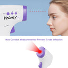 VELANY 1st-Gen Chip Infrared Forehead Thermometer for Adults (Batteries Not Included in Package, Requires 4 AAA Batteries, Must Be Purchased Separately)- Non Contact, High Caliber Sensor, Accurate Reading with Fever Alarm and Memory Function - view 1 of 5