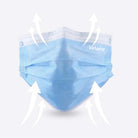 Velany Premium 3-Layer Disposable Face Masks | Comfortable All-Day Wear | Effective Filtration for Dust, Pollen & Droplets | Ideal for Daily Use & Travel - view 4 of 7