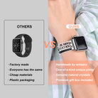 Tiger Eye Beaded Band, 3-Layer Elastic Stretchy Smart Watch Strap with Gold Decor, Compatible with iWatch Series 1-9/SE/Ultra 1-2, Fashion Boho Wristband for Women Men - view 5 of 12