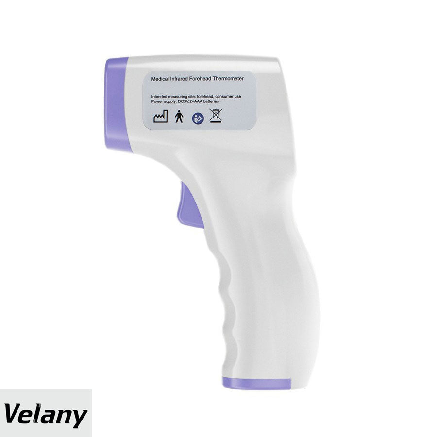 VELANY 1st-Gen Chip Infrared Forehead Thermometer for Adults (Batteries Not Included in Package, Requires 4 AAA Batteries, Must Be Purchased Separately)- Non Contact, High Caliber Sensor, Accurate Reading with Fever Alarm and Memory Function - view 5 of 5